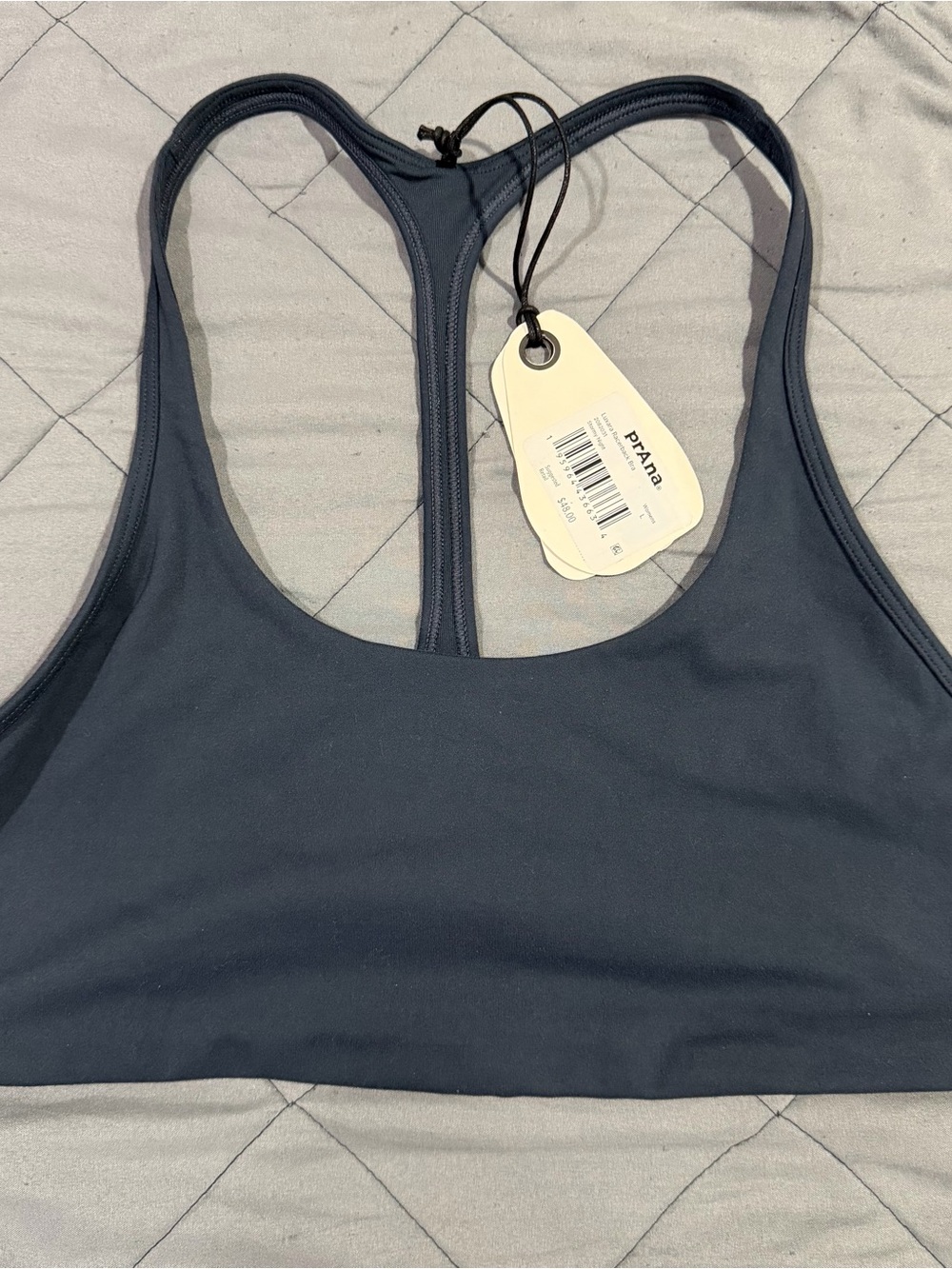 Prana Women's Racerback Tank Top - Charcoal